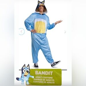 Bluey Bandit Adult Halloween Costume size L/LX